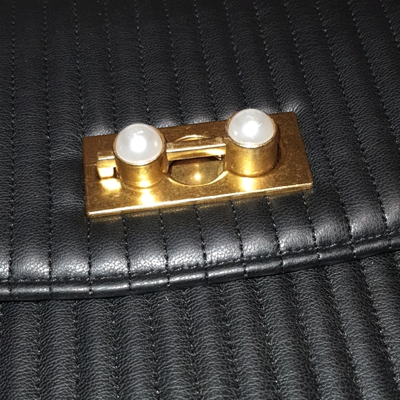 Nwt Unique Leather and Gold Purse - Picture 5 of 9